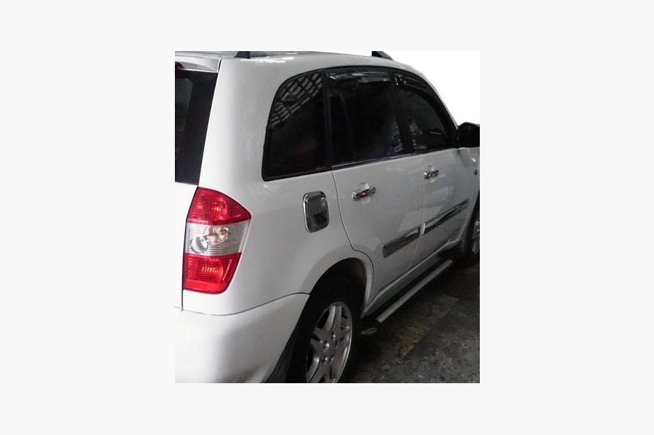 Chery Tiggo 1 2005–2016 Tankklap-cover (Omsa, rustfrit stål) Image