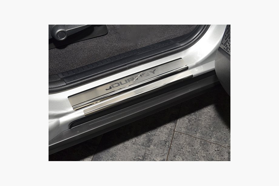 Dodge Journey 2008–2020 Dørtrinslister Натанико Premium (8 stk., rustfrit stål) Image