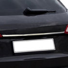 Ford Fiesta 2017– Rustfri stålliste over nummerplade Carmos - Tyrkisk stål foto 1