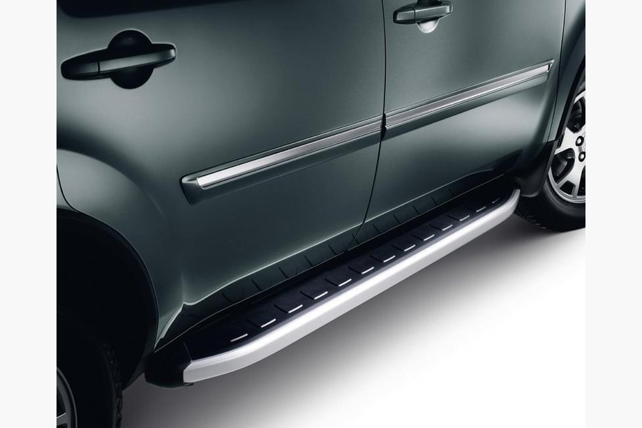 Chery Tiggo 1 2005–2016 Sidetrin Fullmond (2 stk., aluminiumsprofil) Image