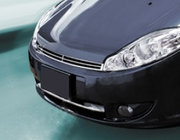 Chery Kimo 2007–2015 Liste til øverste kølergrill (1 stk., rustfrit stål) foto 1