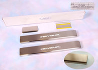 Chevrolet Aveo T300 2011–2020 Dørtrinslister Nataniko (4 stk., rustfrit stål) Premium - 3M tape, 0,8 mm foto 1