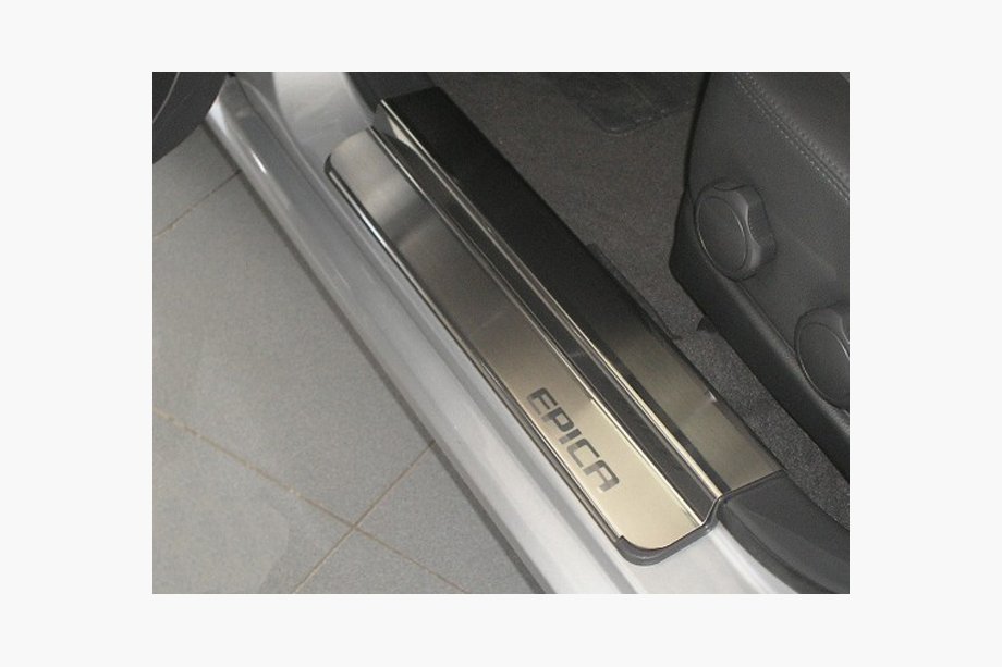 Chevrolet Epica 2006–2014 Dørtrinslister NataNika Premium (rustfrit stål) Image
