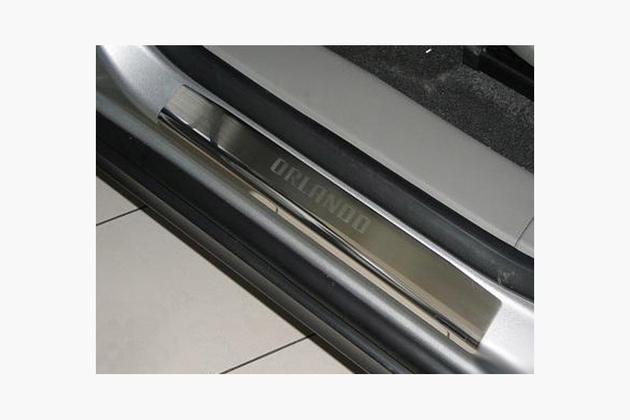 Chevrolet Orlando 2010–2018 Dørtrinslister Nataniko (4 stk., rustfrit stål) Image