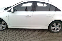 Chevrolet Cruze 2009–2015 Tuning sideskørter SD (Meliset, til lakering) foto 1