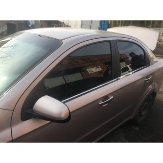 Nedre vindueslister (4 stk., rustfrit stål) Chevrolet Aveo T250 2005–2011 foto 4