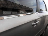 Chevrolet Aveo T250 2005–2011 Nedre vindueslister (4 stk., rustfrit stål) Hatchback foto 2