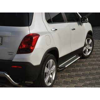 Sidetrin Allmond Grey (2 stk., aluminium) foto 3