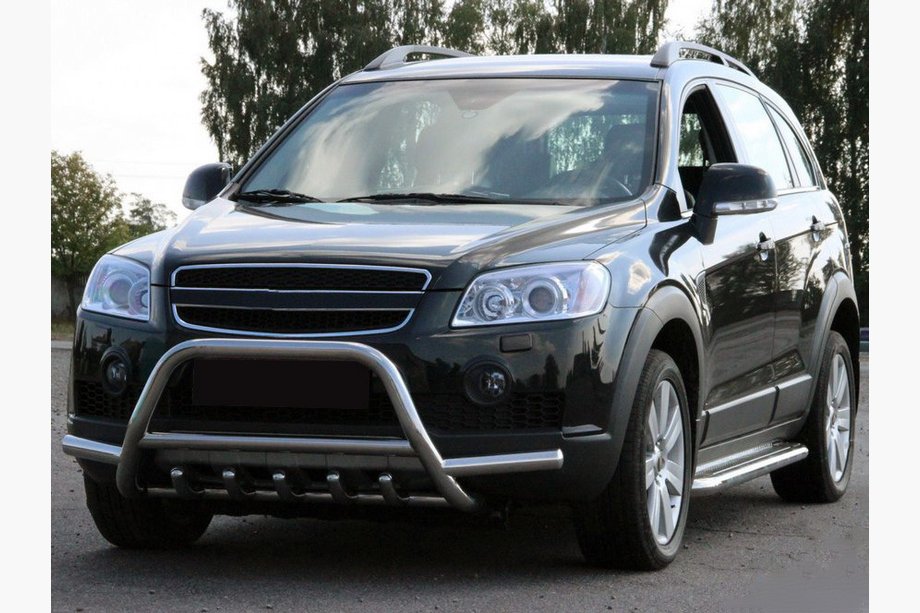 Chevrolet Captiva 2006–2019 Frontbøjle WT003-Plus (rustfrit stål) Image