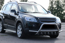 Chevrolet Captiva 2006–2019 Frontbøjle WT003-Plus (rustfrit stål) foto 3