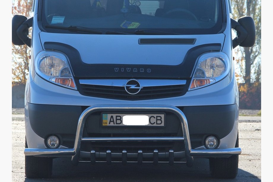 Nissan Primastar 2002–2014 Bullbar WT003-Plus (rustfrit stål) Foto 2