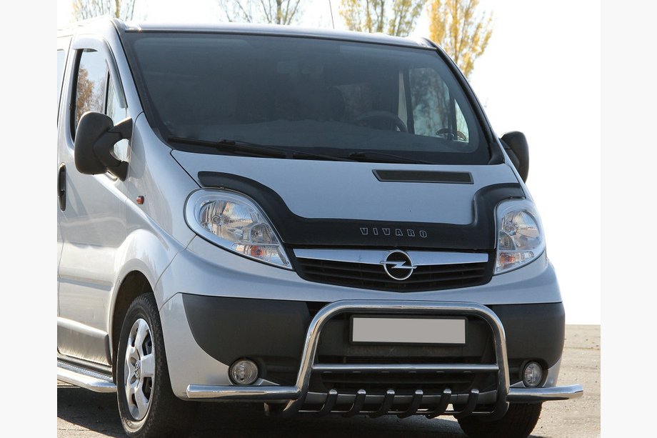 Opel Vivaro 2001–2015 Bullbar WT003-Plus (rustfrit stål) Image