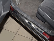 Lada Priora 2007–2018 Dørtrinslister Natanika Premium (4 stk., rustfrit stål) foto 1