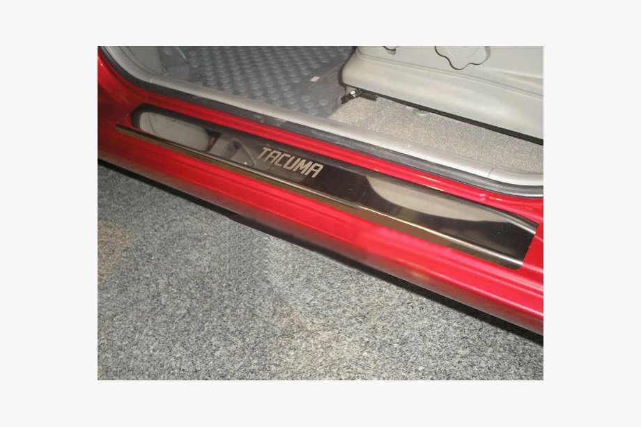 Chevrolet Tacuma/Rezzo 2000–2008 Dørtrinslister Natanika Premium (4 stk., rustfrit stål) Image