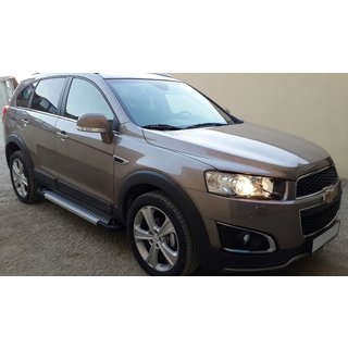 Sidetrin Allmond Grey (2 stk., aluminium) foto 1