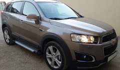Chevrolet Captiva 2006–2019 Sidetrin Allmond Grey (2 stk., aluminium) 2016-2019 foto 1