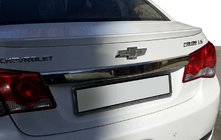 Chevrolet Cruze 2009–2015 Rustfri liste over nummerpladen foto 1