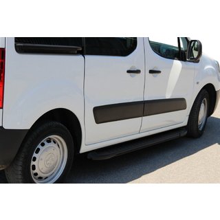 Sidetrin Allmond Black (2 stk., aluminium) foto 3