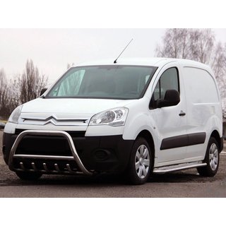 Bullbar WT003 (rustfrit stål) Peugeot Partner Tepee 2008–2018 foto 1