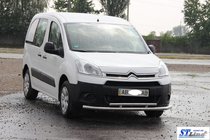 Peugeot Partner Tepee 2008–2018 Frontbøjle ST016 (rustfrit stål) 51/42 mm foto 3