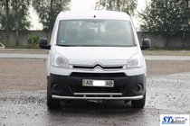 Peugeot Partner Tepee 2008–2018 Frontbøjle ST016 (rustfrit stål) 51/42 mm foto 4