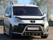 Peugeot Partner Tepee 2008–2018 Bullbar WT003-Plus (rustfrit stål) foto 1