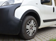 Citroen Nemo 2007–2017 Hjulbuekanter (4 stk., sorte) 1 dør, ABS-plast foto 12