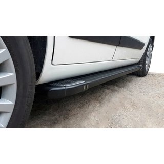 Sidetrin Mostu Black (2 stk., aluminiumsprofil) Peugeot Bipper 2008–2017 foto 2