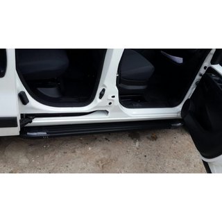 Sidetrin Mostu Black (2 stk., aluminiumsprofil) Peugeot Bipper 2008–2017 foto 4
