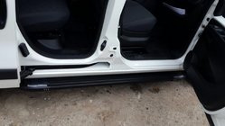 Citroen Nemo 2007–2017 Sidetrin Rainbow Black (2 stk., aluminiumsprofil) foto 4