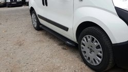 Citroen Nemo 2007–2017 Sidetrin Rainbow Black (2 stk., aluminiumsprofil) foto 5