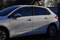 Citroen C-4 2010–2018 Dørgrebsdæksler (4 stk., rustfrit stål) OmsaLine - italiensk rustfrit stål foto 7