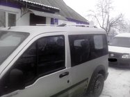 Ford Connect 2002–2006 Krom tagrælinger foto 3