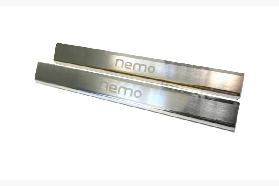 Citroen Nemo 2007–2017 Nataniko dørtrinslister i rustfrit stål Image
