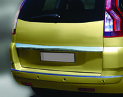 Citroen C-4 Picasso 2006–2013 Liste over nummerplade (rustfrit stål) foto 1