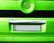 Peugeot Bipper 2008–2017 Rustfri liste over nummerpladen OmsaLine - italiensk rustfrit stål foto 2