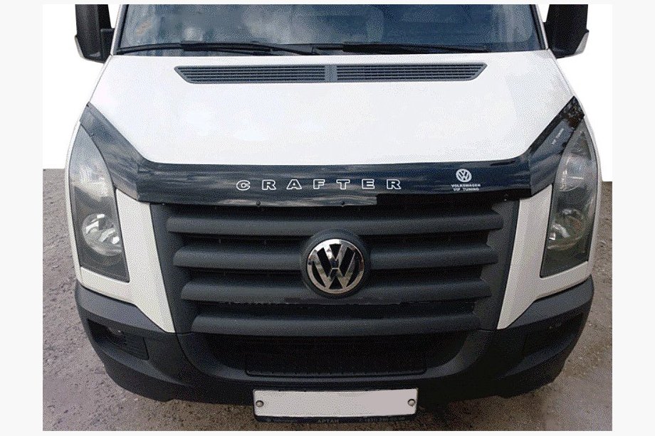 Volkswagen Crafter 2006–2016 Motorhjelmsdeflektor 2006↗, 2011↗ (VIP) Image