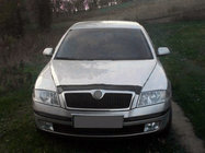 Skoda Octavia II A5 2006–2010 Motorhjelmsdeflektor (VIP) foto 1