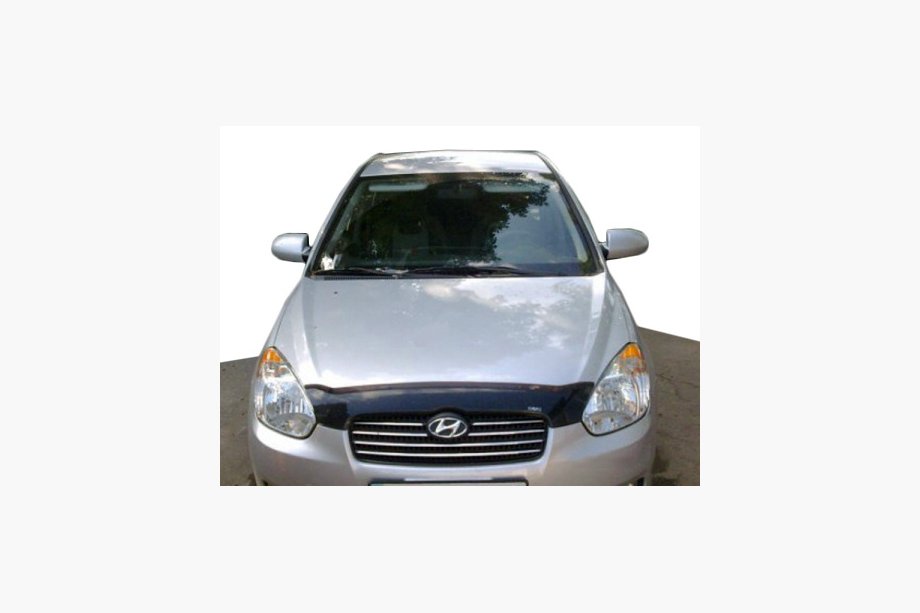 Hyundai Accent 2006–2010 Motorhjelmsdeflektor Fly Image