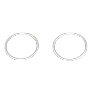 Kromrammer til positionslygter (2 stk., rustfrit stål) Hyundai I-10 2017–2020 foto 2