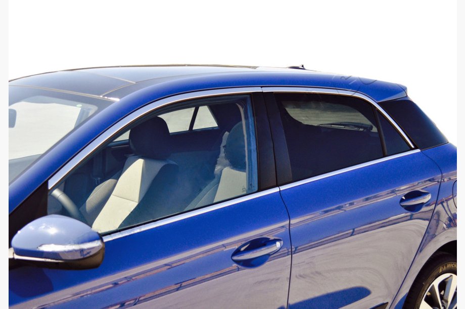 Hyundai I-20 2014–2020 Komplet rudelister omkring ruder (10 stk., rustfrit stål) Image