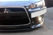 Mitsubishi Lancer X 2008– Nummerpladeholder (plast) foto 5