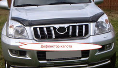 Toyota Land Cruiser Prado 120 2002–2009 Motorhjelmsdeflektor (EGR) foto 1