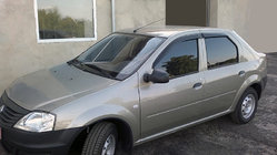 Renault Logan I 2005–2008 Vindafvisere til sideruder (4 stk., ANV) foto 1