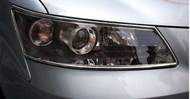 Hyundai Sonata NF 2004–2009 Krom forlygterammer 2005-2008 (2 stk., plast) foto 1