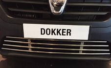 Dacia Dokker 2013–2022 Kofangergrill (rustfrit stål) foto 2