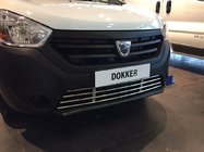 Dacia Dokker 2013–2022 Kofangergrill (rustfrit stål) foto 5