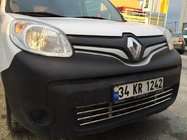 Renault Kangoo 2008–2020 Hel grillindsats til kofanger (rustfrit stål) foto 2