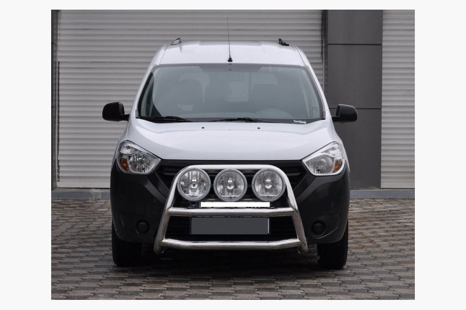 Renault Dokker 2013–2022 Kængurugitter WT022 (rustfrit stål) Image