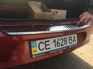 Renault Logan I 2008–2013 Bagkofangerbeskytter Carmos (rustfrit stål) foto 2